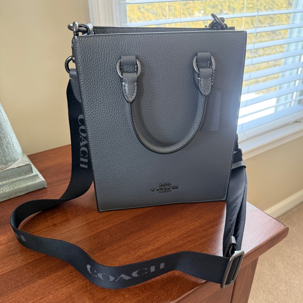 Coach Leather Messenger Bag